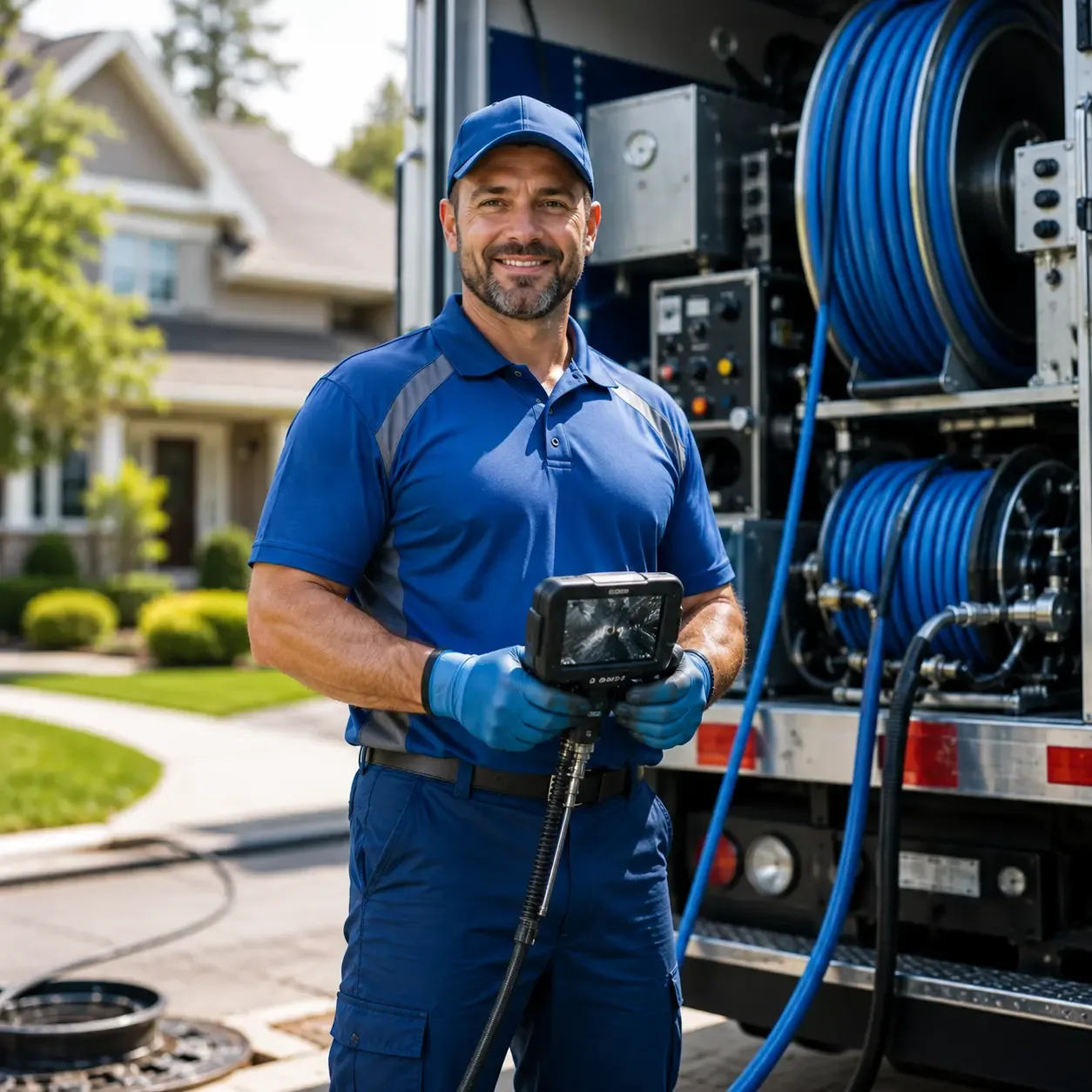 Local outdoor drain cleaning specialists in Chesaning, MI